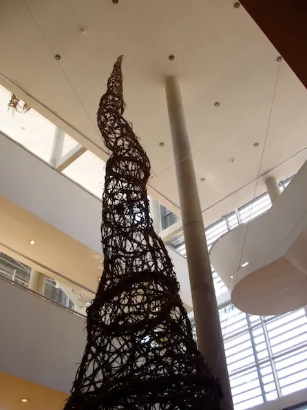 A New Apollo Space Program - Installation (2008) - Wild clematis by Véronique Matteudi